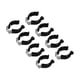 thumbnail image 3 of 8x Clips Soporte Soporte Lámpara Forma U Tubo LED Reemplazo T8, 3 of 6