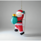 thumbnail image 2 of Inflable Navideño Papá Noel Subiendo Escalera, 2 of 3