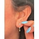thumbnail image 3 of Piercing labret Amy 6mm 16G plata 925 bañado oro 18k, 3 of 3