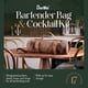 thumbnail image 2 of Set Barillio para bartender, bolsa con coctelera dorada, 2 of 8