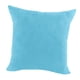 thumbnail image 3 of Funda de almohada con terciopelo de gamuza de color liso Funda de almohada Throw Blue-60x60cm, 3 of 5