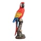 thumbnail image 2 of Estatuilla De Loro, Escultura Animal De Resina De Recuerdo Para Mesa De Salón Interior, 2 of 3