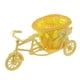 thumbnail image 3 of Bicicleta Flor Artificial Cesta Florero Planta Estante Para Fiesta Interior Decoración Del Hogar Amarillo, 3 of 5