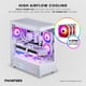 thumbnail image 4 of Funda para PC para juegos Phanteks XT View Matrix Mid-Tower ATX, gris y blanco, 4 of 7