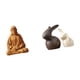 thumbnail image 2 of Juego De Estatuilla Del Sagrado Corazón De Jesús Y Estatua De Conejo De Cerámica, De Porcelana, Coleccionable De Pascua Para Decoración De Pasillo, Dormitorio, Oficina Y Escritorio., 2 of 5
