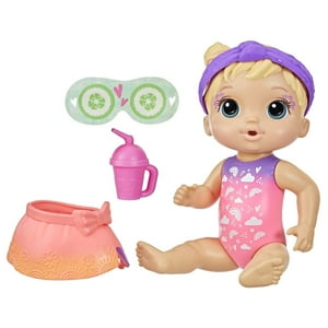 Muñeca Baby Alive Bebé Spa Multicolor Cabello Rubio