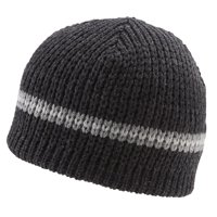 Gorro Icebox Knitting Dohm Classic Stripe Wool Black