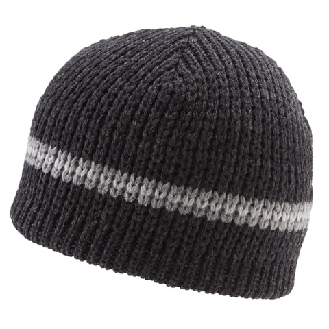 Gorro Icebox Knitting Dohm Classic Stripe Wool Black
