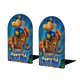 thumbnail image 1 of Sujetalibros Decorativos Desmarcar Diseño Hombre Perro 2 Piezas, 1 of 6