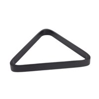 Ioensy - Soporte De Bolas De Billar De Madera, Marco De Posicionamiento Para Juegos De Billar, Soporte Triangular Negro