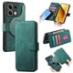 thumbnail image 1 of Funda Billetera Magnética para Xiaomi Redmi Note 13 5G Soporte Tarjetas Desmontable Verde, 1 of 6