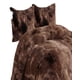 thumbnail image 2 of Cubrecama Peludo 2 Plazas Café Jaspeado, 2 of 3