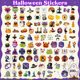 thumbnail image 2 of Stickers de Halloween OHOME 100 Unidades, 2 of 3