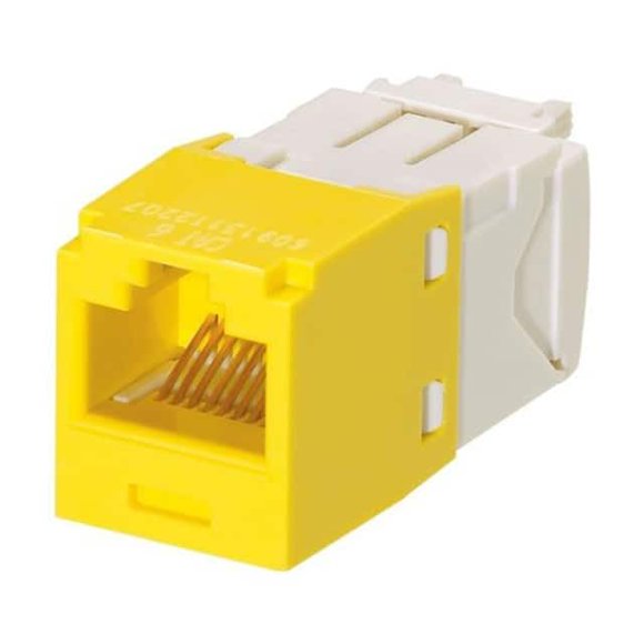 Conector CAT6 Panduit CJ688TGYL-24 Mini-com TX6 Plus