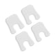 thumbnail image 1 of 4 Almohadillas Para Callos En Forma De U, Almohadillas Para Callos Para Pies, Impermeables Para Frotar Los Zapatos, Transparentes, 1 of 5