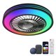 thumbnail image 1 of Ventilador de techo sin aspas WUTGHUI RGB/Blanco con control remoto, 1 of 8