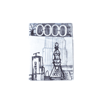 Genérico - Cortina De Baño 180X180 - City