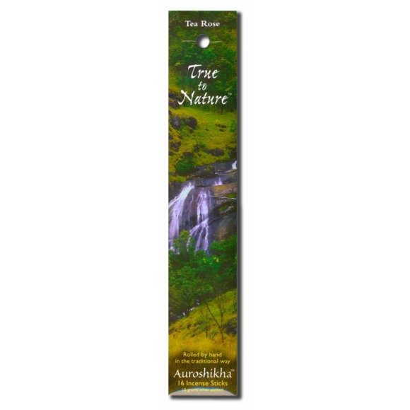 Incienso Auroshikha Rosa de Té 10 g 16 varillas