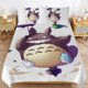 thumbnail image 1 of Totoro Comforter Set 3 Pieces Quilt Cover Set Soft Bedding Sets for All Seasons, 1 of 5