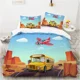 thumbnail image 1 of x1366 Bed SheetsCartoon Fast Speed Car Duvet Cover Set HD Comforter Cover for Kids Bedding Sets Bedclothes Bedroom Decor 3-Piece Bedding Set (1 Duvet Cover + 2 Pillow Shams) nj1366, 1 of 5