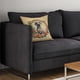 thumbnail image 3 of Almohada Decorativa Weimaraner 14x14, 3 of 7