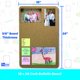 thumbnail image 4 of Tablón de anuncios de corcho Flipside Products, 45 x 60 cm, sin marco, paquete de 5, 4 of 4