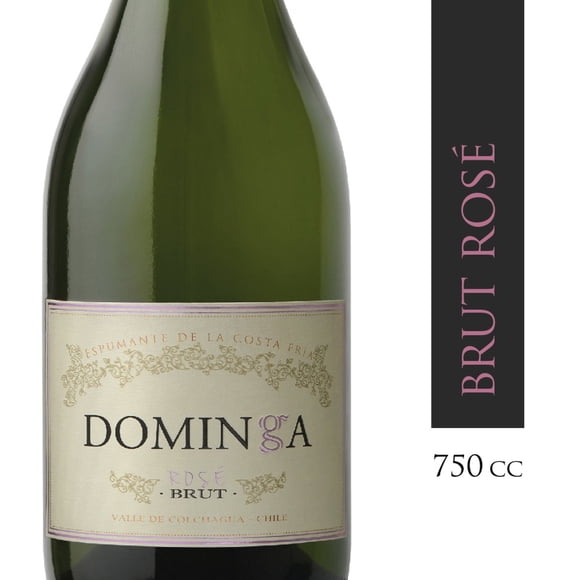 Espumante Brut Rosé 12,5° Botella, 750 cc
