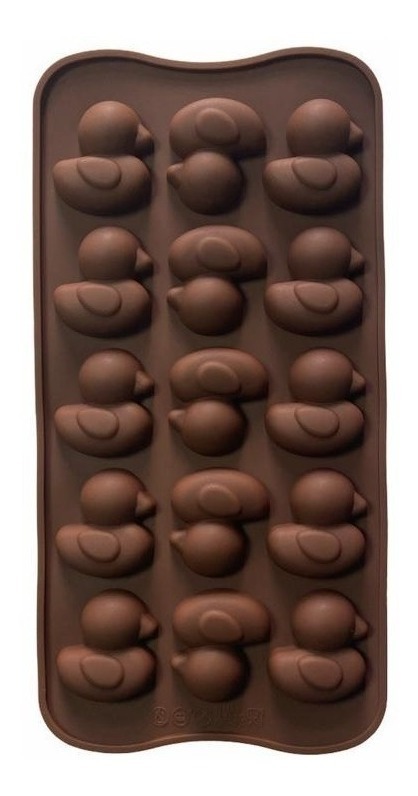 Genérico - Molde Chocolate Patito Moldes De Chocolate Silicona Paticos