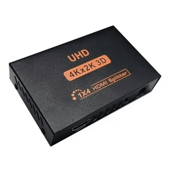 Splitter Hdmi 1x4 Activo Amplificador De Señal Full Hd 3d 12