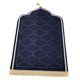 thumbnail image 1 of Alfombra De Oración Portátil Alfombra De Oración Plegable Lavable Para Regalos Decoración De Viaje Negro, 1 of 3