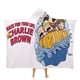 thumbnail image 1 of Corre por tu Vida, Charlie Brown Manta Capa con Capucha Anti-Bolitas, Manta de Lana Ártica Suave, Manta Portátil de Felpa Ligera y Lujosa, Poncho para Siesta en Casa y Oficina, 100*130cm, 1 of 6