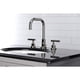 thumbnail image 5 of Grifo de baño Kingston Brass Manhattan FSC8939CML níquel pulido, 5 of 8