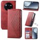 thumbnail image 1 of Funda Flip FOXDOCK para Realme 14 Pro Plus , Estilo Billetera con Diseño Rombo, Correa de Mano y Soporte, Uso Diario, 1 of 6