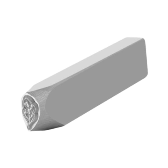 Metal Stamp Metalworking Tool Craft Tool Herramienta De Estampado De Moda Hoja Derecha