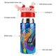 thumbnail image 3 of Hot WheelsBotella de Agua con Tapa Pop Top de Un Toque, Acero Inoxidable, a Prueba de Fugas, para Deportes, Botella Infantil rosa 12 oz, 3 of 6