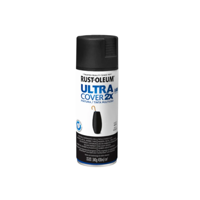 Pintura Ultra Cover 2X Rust Oleum Negro Mate 340G