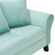 thumbnail image 3 of Living Lua Sofa 3 Cuerpos + 2 Poltronas Felpa Verde Agua, 3 of 6