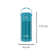 thumbnail image 2 of BOTELLA THERMOS ACERO INOXIDABLE ASA KIDS TURQUESA 355 ML, 2 of 4