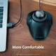 thumbnail image 2 of Ratón Trackball Kensington Orbit K75327WW negro-gris, 2 of 6