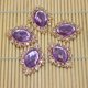 thumbnail image 3 of 10 Unids Rhinestone Flat Back Beads Button Scrapbook Adorno Púrpura, 3 of 3