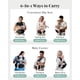 thumbnail image 2 of Portabebé MOMTORY 6en1 Certificado Seguro Ajustable Hip Seat, 2 of 3