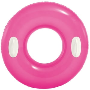 Flotador Anillo Intex Con Asas, 76Cm Rosado