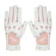 thumbnail image 2 of 2 Uds Guantes De Golf De Cuero PU Para Mujer, Flexibles, Antideslizantes, Transpirables, Suaves Para Gimnasio, Rosa 19, 2 of 5
