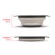 thumbnail image 3 of Colador de cocina plegable Glad 2 L de plástico, 3 of 6