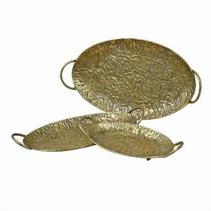 Muebles Santa Ana - Set 3 Bandejas Oval Luxe Collection