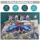 thumbnail image 5 of Spiderman Print Bedding Set Pattern Duvet Cove Set 3 Pieces 1 Quilt Cover And 2 Pillowcases for Women Men Teens, 5 of 5
