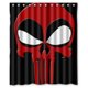 thumbnail image 1 of Cortina de ducha de Deadpool de X-Men con ganchos, tamaño 60 x 72 pulgadas, 1 of 3