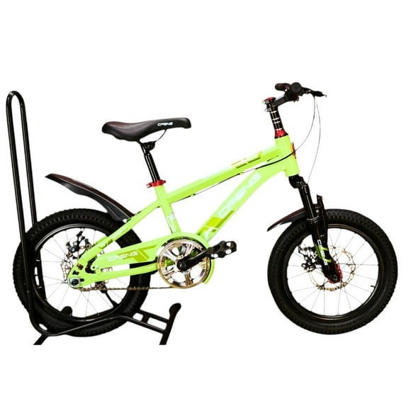 Bicicleta Aro 16 Cfbike Cfeng Con Freno Disco Verde Claro