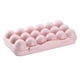 thumbnail image 5 of Apilable 12 Huevos / 18 Huevos Congelador Congelador Frigorífico Contenedor Organizador Bandeja Rosa 18 Huevos, 5 of 5