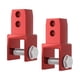 thumbnail image 4 of 2 piezas Dispositivo de elevación Almohadilla Amortiguador de extensión de altura con tornillos Piezas de repuesto universales Amortiguador trasero de Rojo, 4 of 5